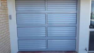 custom aluminium louvre single garage door