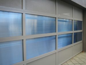custom fiberglass architecture garage doors